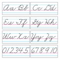 TREND ENTERPRISES INC. Manuscrito Alphabet Zaner-Bloser Tabla De